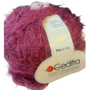1 skein Gedifra MICRO CHIC Italian Nylon Yarn | 3346 Pink Berry